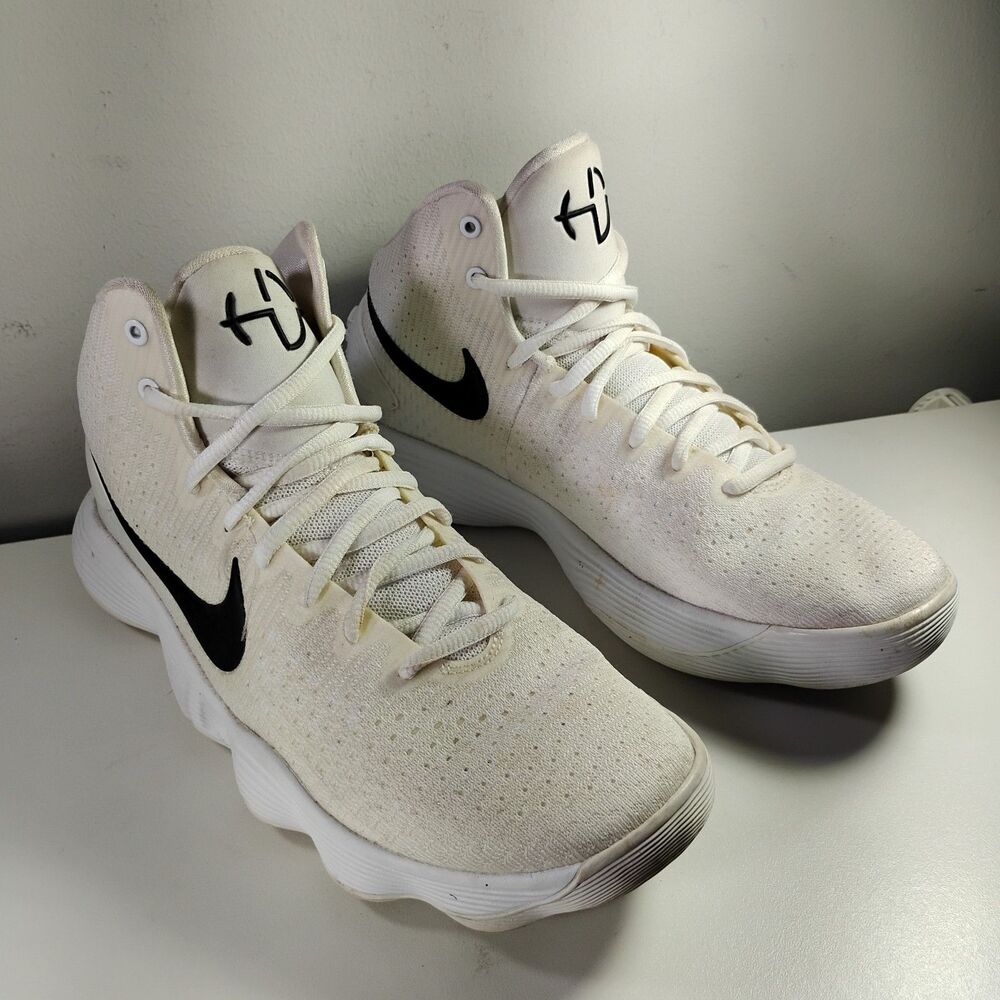 Nike Hyperdunk 2017 Womens US 9.5 White Black Basketball Shoes Athletic Training